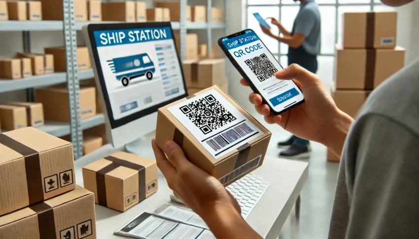Ship Station Generate QR Code secret, QR code shipping, hidden shipping tool, seller success with QR codes, free QR code online trick,