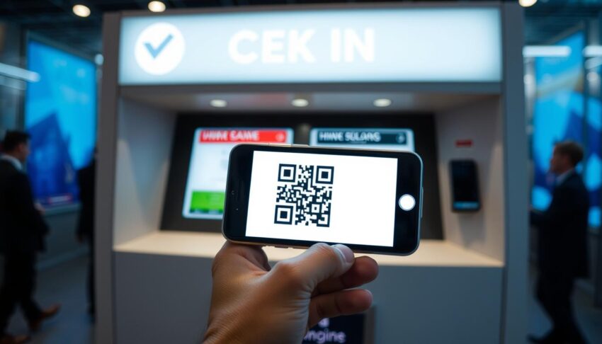 check-in app features qr code scanning
