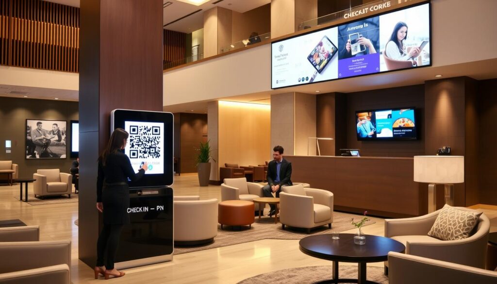 digital check-in