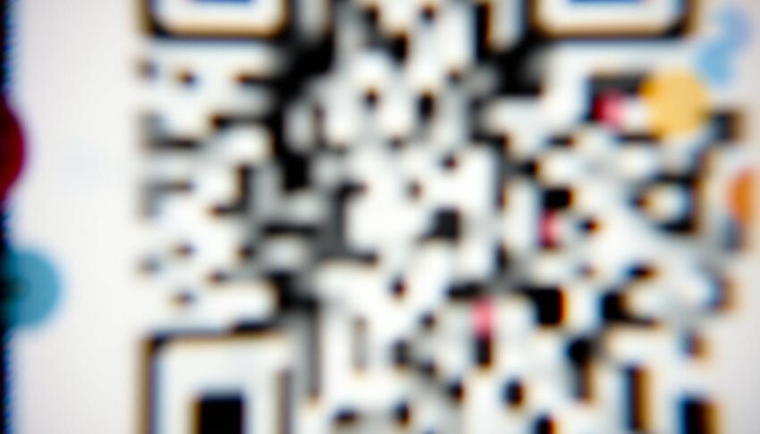 qr code blurry