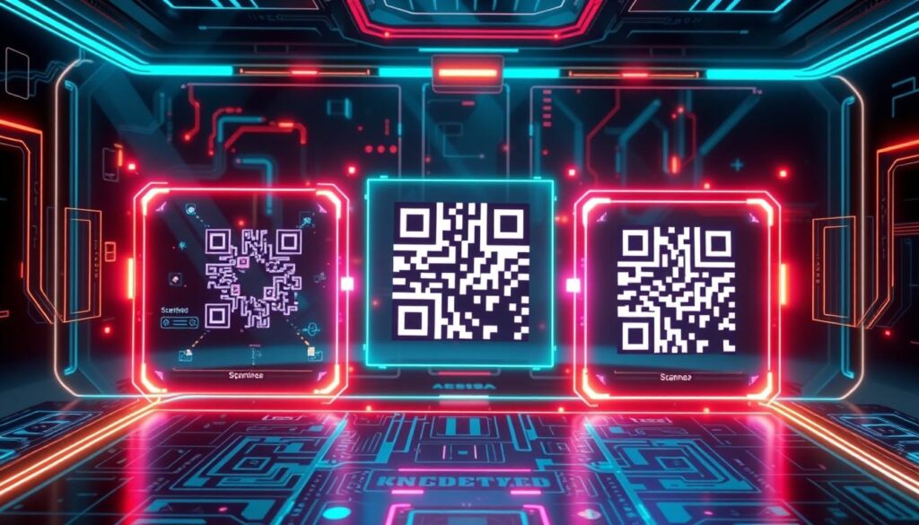 virtual QR code reader