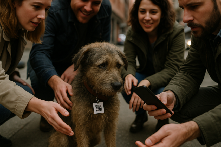 QR Code for Stray Dogs