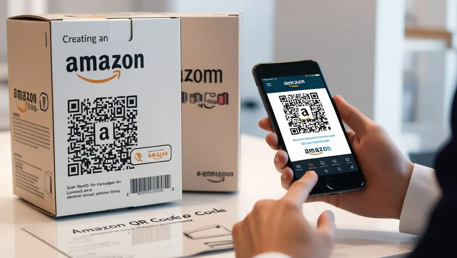 how to make an amazon qr code